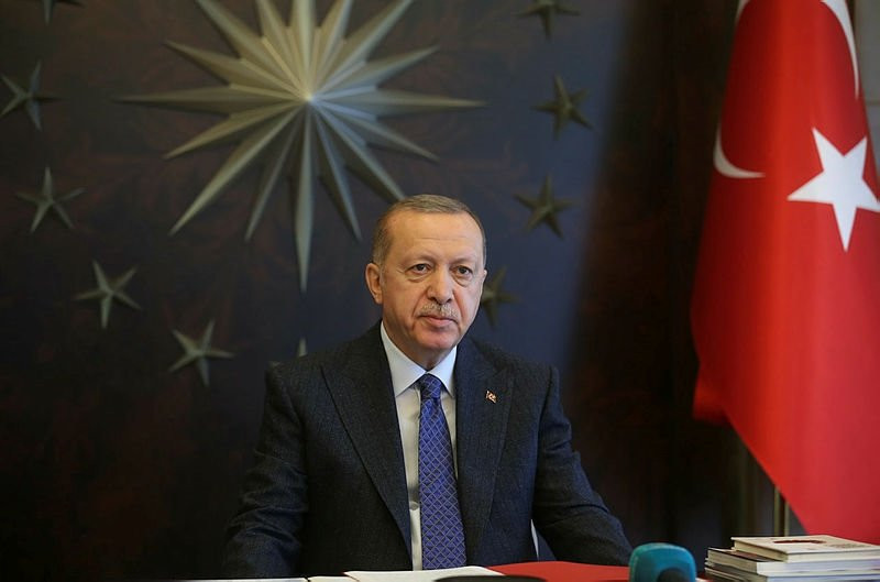 Cumhurbaşkanı Erdoğan, Demokrasi ve Özgürlükler Adası’nın açılışında konuşuyor