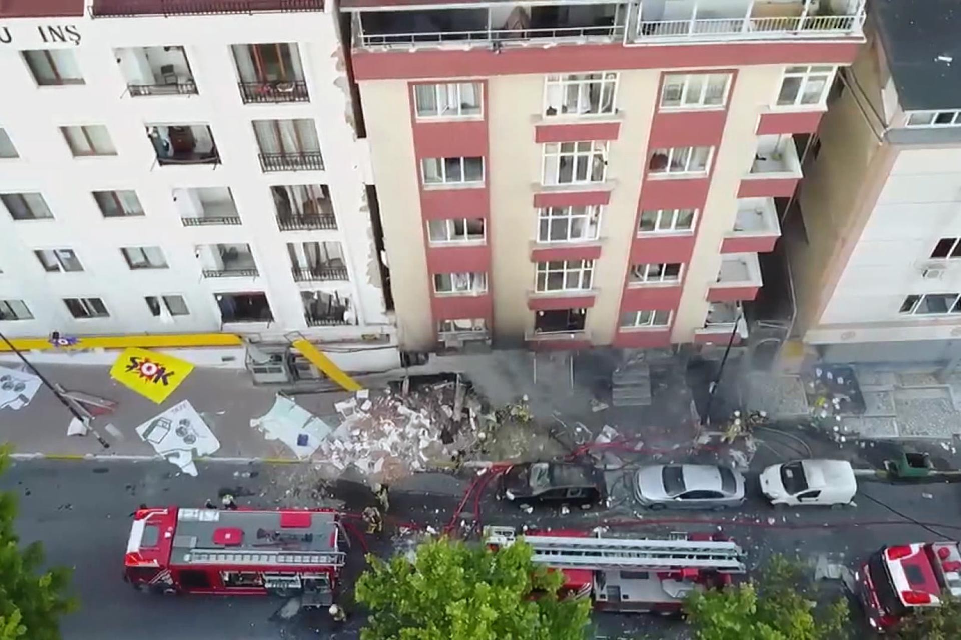 Tekstil atölyesinde patlama!