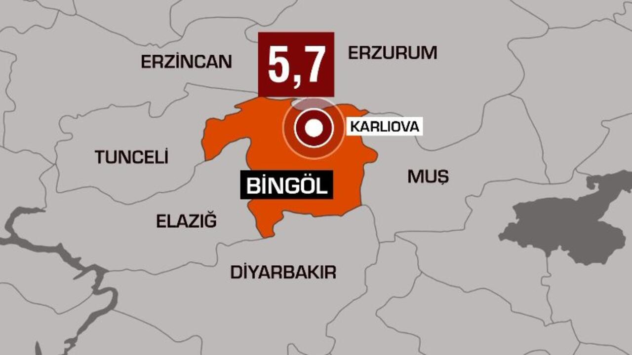Bingöl’de korkutan deprem
