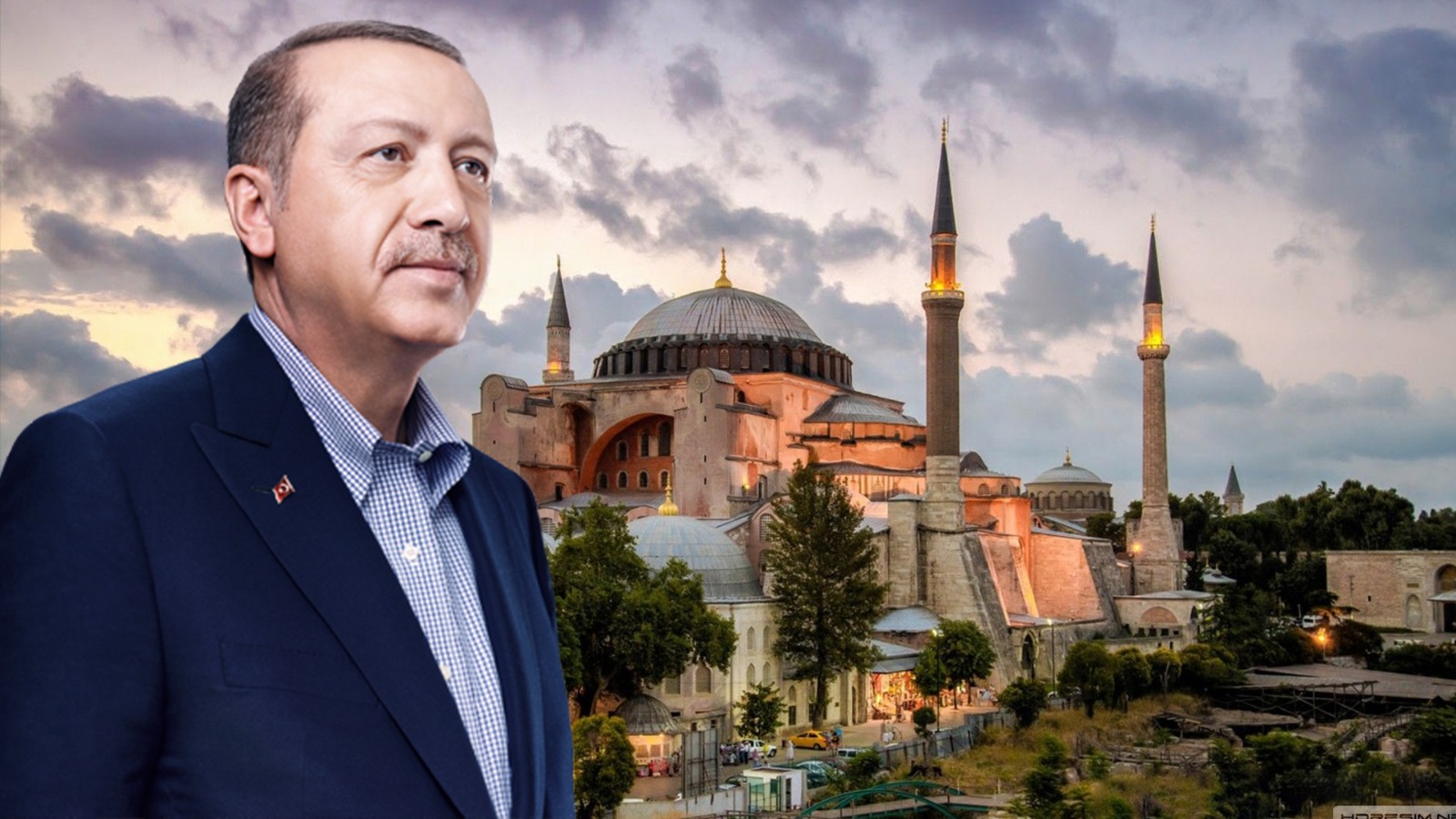 Erdoğan Ayasofya konusunda tehdit ve imalara aldırmadı
