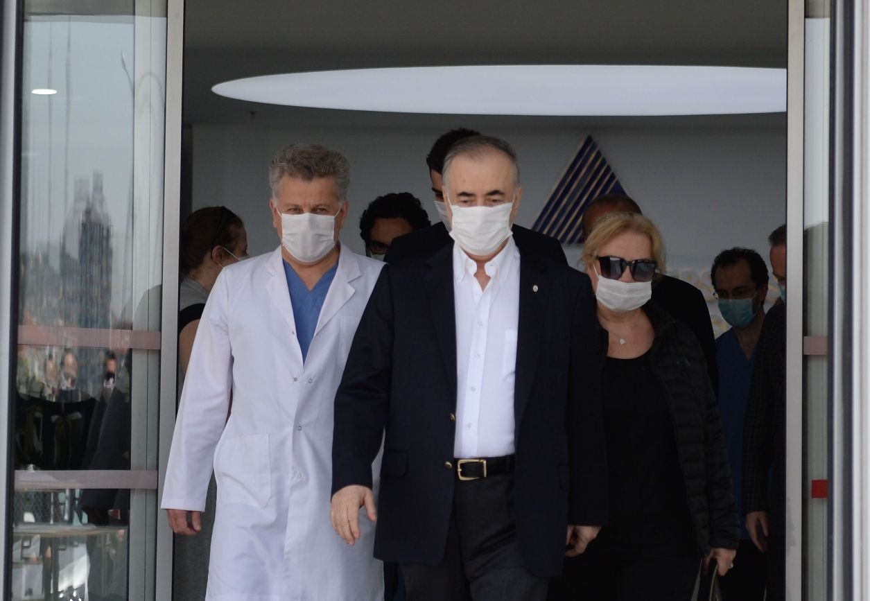 Galatasaray Başkanı Mustafa Cengiz taburcu oldu