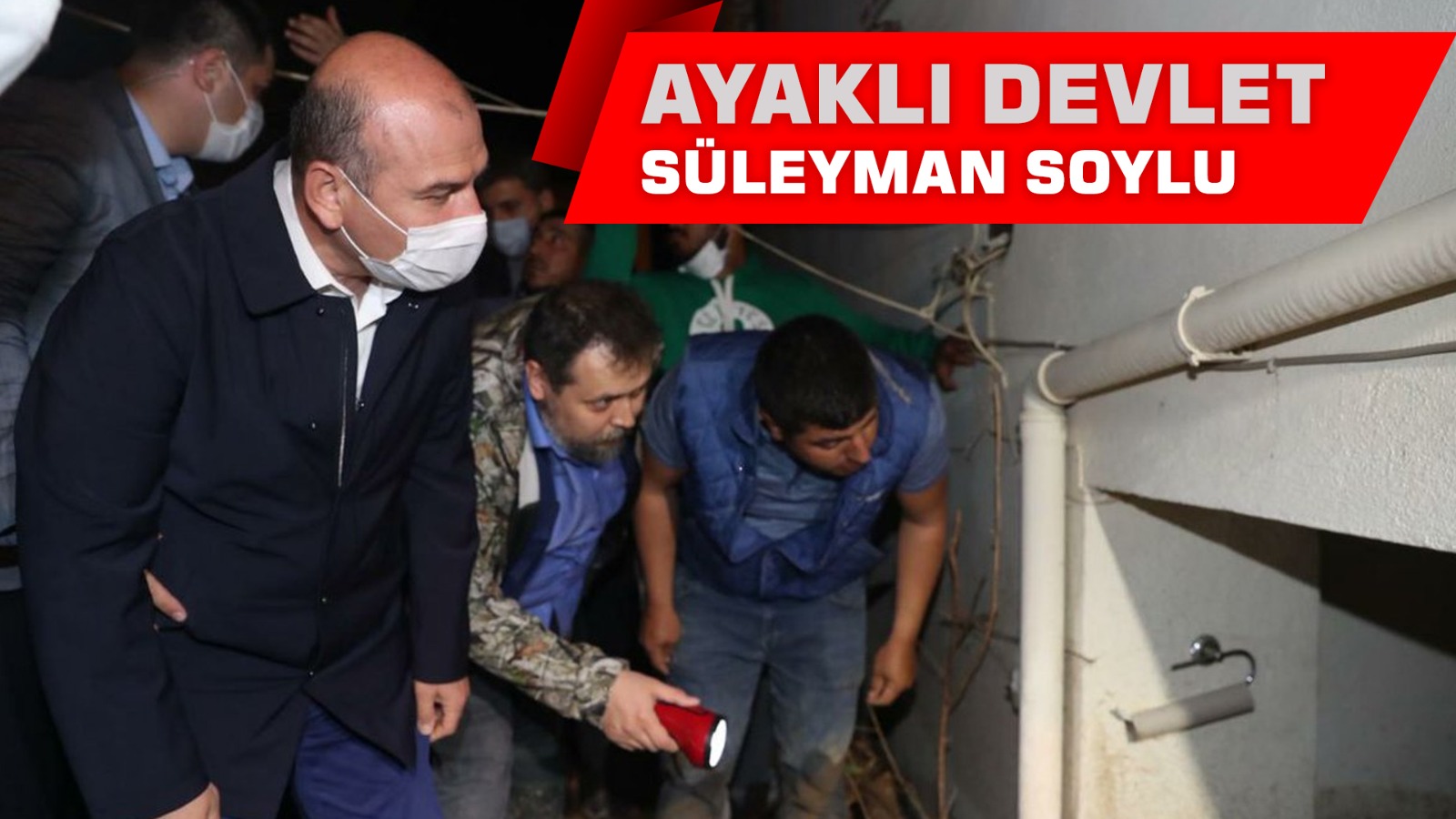 Soylu Bingöl’de deprem bölgesinden Bursa’da sel bölgesine geçti