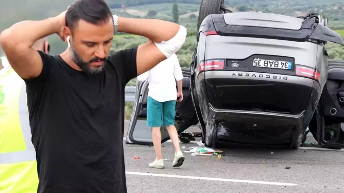 Şarkıcı Alişan ve ailesi trafik kazası geçirdi