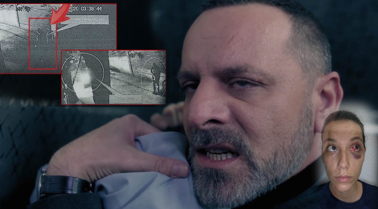 Ozan Güven şiddet davasında yeni deliller: Çıplak ayakla kaçan Bulutusuz’un kamera görüntüleri!