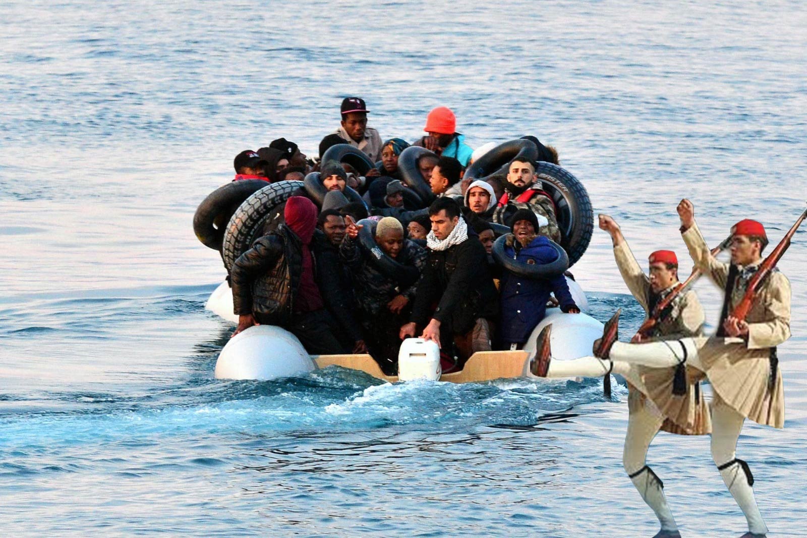 Yunan’ın göçmenlere yaptığı eziyete AB’nin koskoca kuruluşu iştirak ederse…
