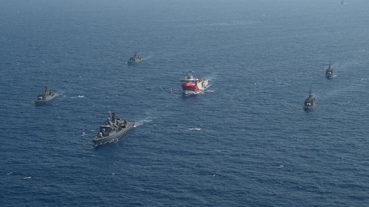 Oruç Reis’imizle birlikte Türk Donanması Akdeniz’de