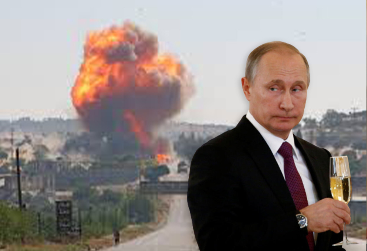 Rus uçakları İdlib’i vurmaya başladı! Ateşkes deliniyor