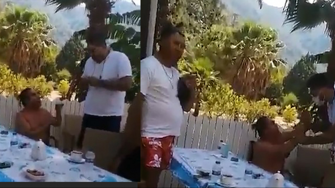 Murat Övüç’ü Marmaris’te tokatladılar!