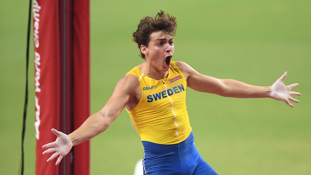 Sırıkla atlamada 6.14’ü geçen Armand Duplantis 26 yıllık dünya rekorunu kırdı