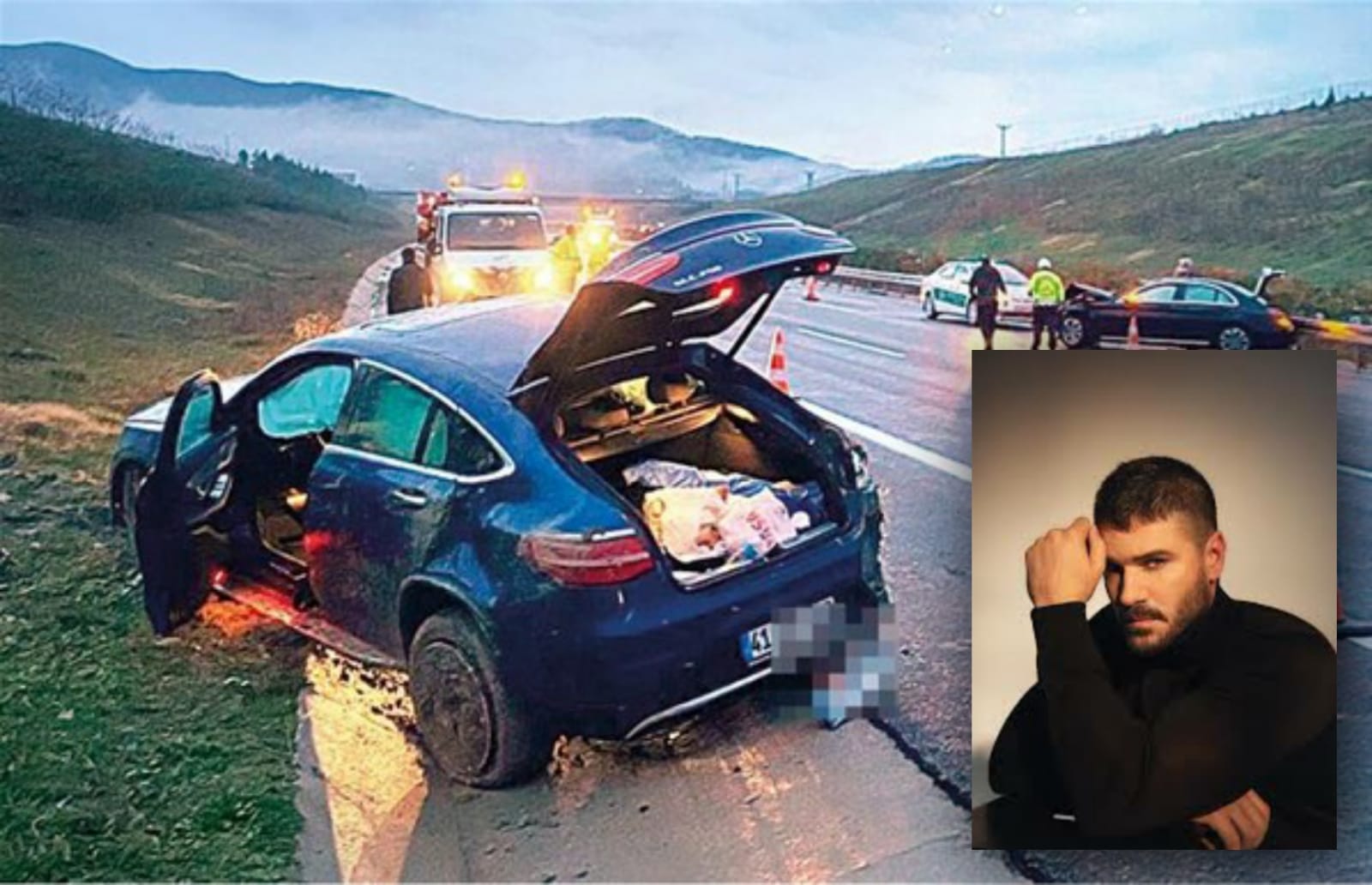 Tolgahan Sayışman büyük kaza atlattı!